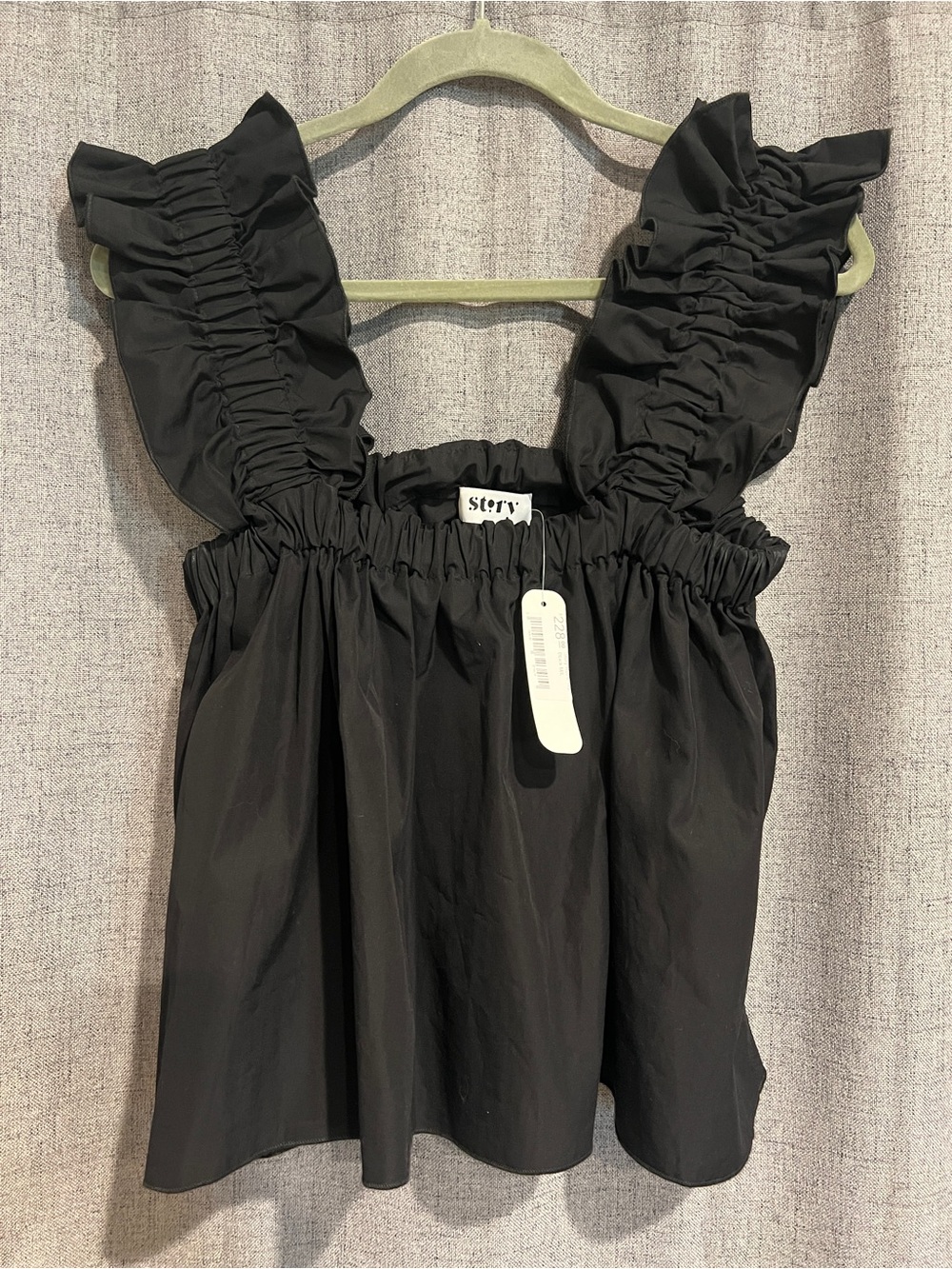 Story, NWT, Ruffle top, M/L